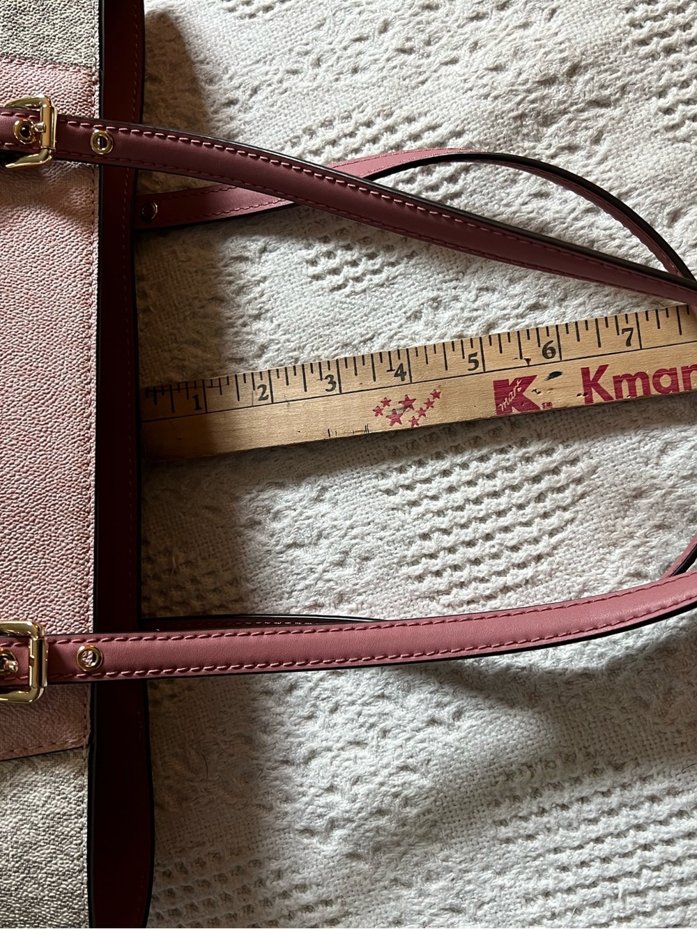 Michael Kors initial monogrammed shoulder bad - Picture 9 of 13